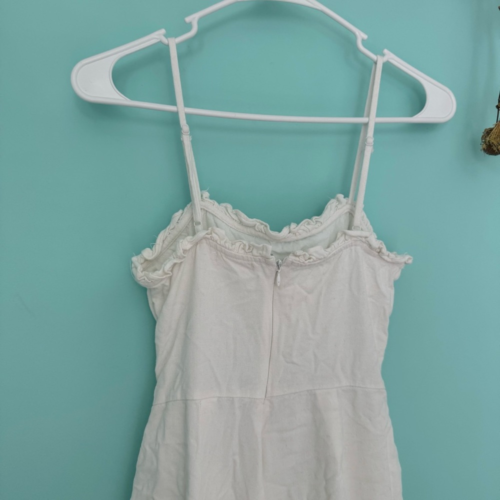 Mi Ami white wide leg jumpsuit - Picture 6 of 7